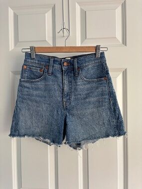 Madewell High Rise Denim Short